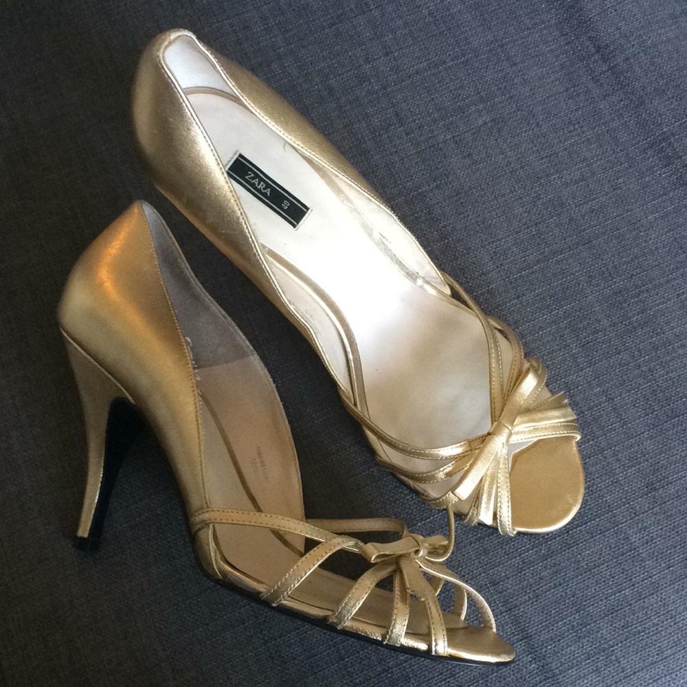 Gold Heels